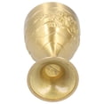 thumbnail image 3 of Taza De Latón Vintage, Encantador Cáliz Real, Copa En Relieve Para Whisky, Leche, Vino Con Agarre Cómodo, Adornos Coleccionables, Decoración Respetuosa Con El Medio Ambiente, 3 of 7
