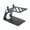 Black, variant on Portable Loudspeaker Stand Carbon Steel Removable Desktop Holder Stand for Bluetooth-compatible Loudspeaker Accessories