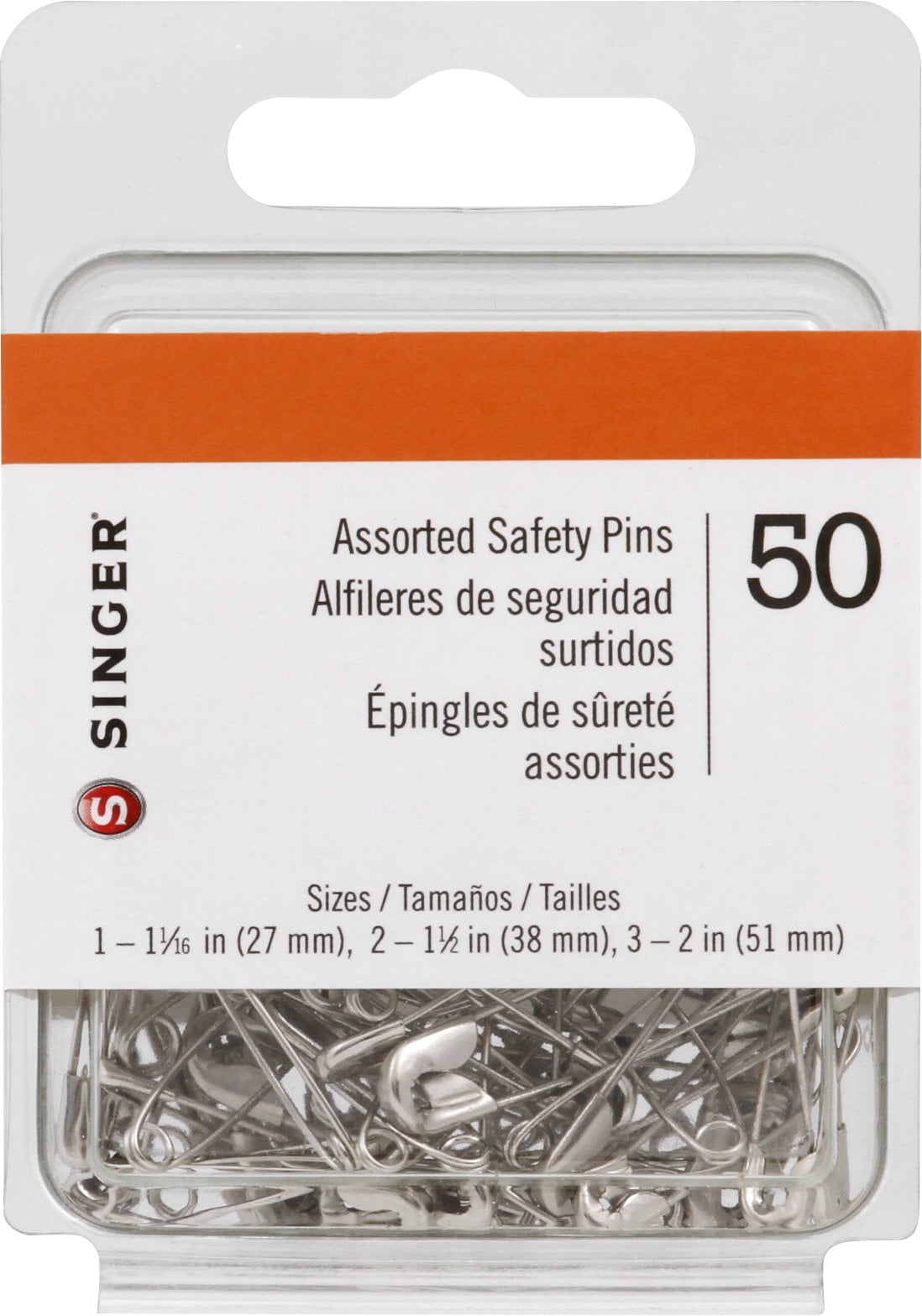 SINGER® Assorted Safety Pins, 50 pk - Harris Teeter