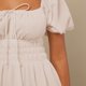 thumbnail image 1 of Vestidos de playa para mujeres con mangas de linterna cuello cuadrado y corte en A para cóctel FLhrweasw Para estrenar, 1 of 8