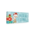thumbnail image 2 of Trademark Fine Art 'Lovely Llamas Christmas VI' Canvas Art by Mary Urban, 2 of 4