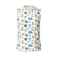 thumbnail image 6 of Picia Undersea Animals mens Cotton Tank Undershirts , Moisture-wicking Ribbed Tanks, Lightweight Cotton Tank Undershirts-3X-Large, 6 of 8