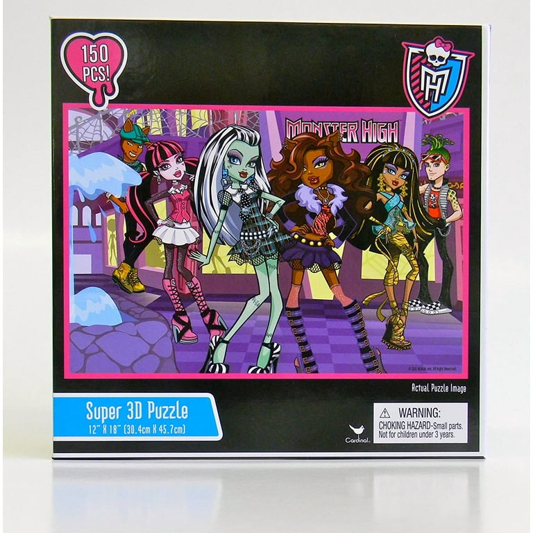 Cardinal Monster High Super 3D Puzzle, 150 Piece - Walmart.com