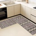 thumbnail image 5 of Floral Kitchen Rugs Sets of 3, Non Slip Kitchen Rugs and Mats Washable Farmhouse Kitchen Rugs Floral Kitchen Floor Mat Carpet Runner Rugs for Hallway Laundry Room, 5 of 12
