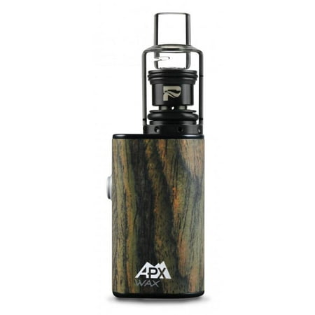 Pulsar APX Wax Device w/ Pure Quartz Chamber and Borosilicate Mouthpiece - Wood