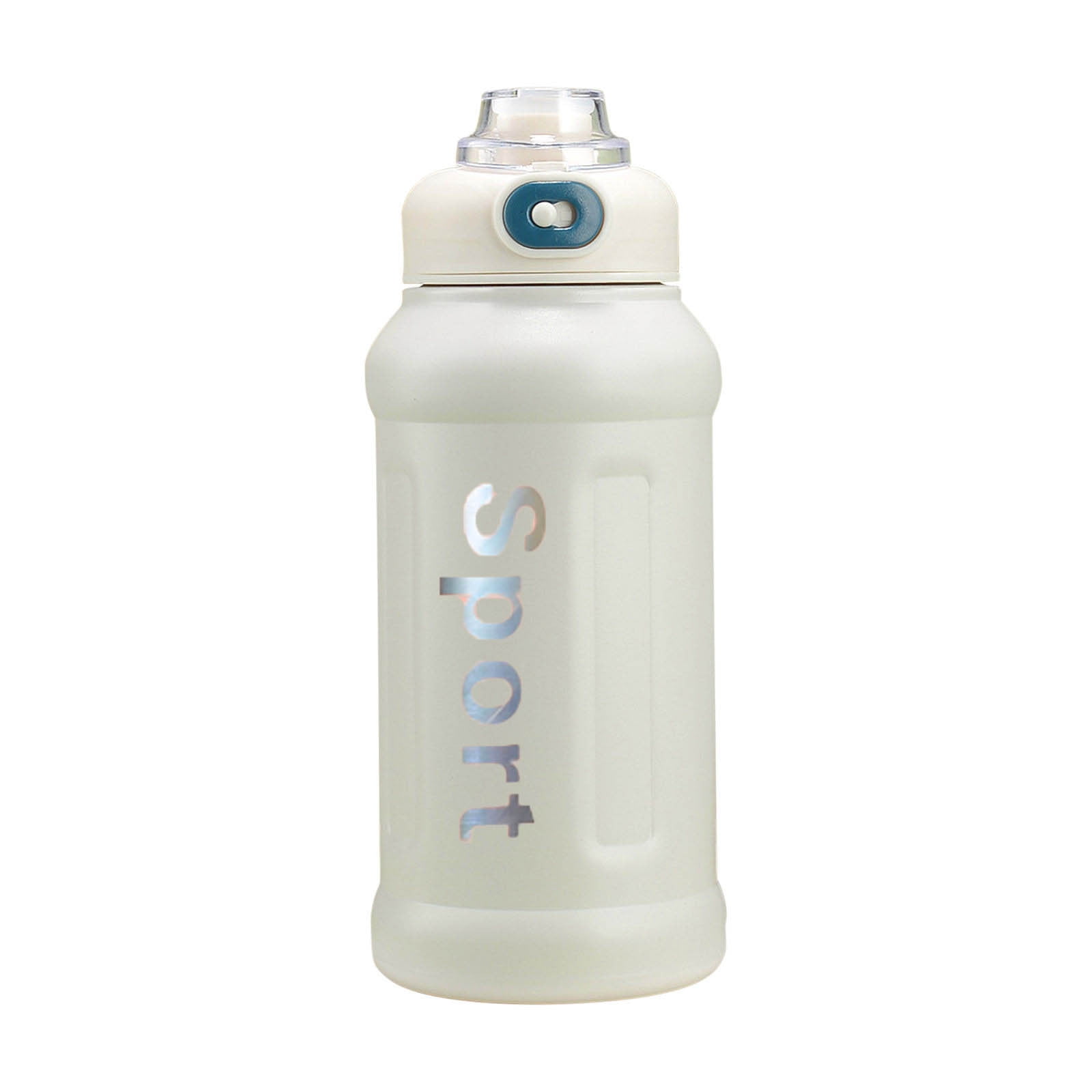 GOURDE BIDON,WHITE-650ml--Bouteille Thermos en acier inoxydable de