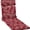 Red Leaf Palm, variant on Outdoor Chaise Cushion, 21 in x 72 in, Weather-Proof, Rain-Proof, Fade Resistant Patio Cushion for Chaise Lounger Black Aurora Damask