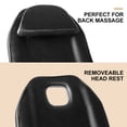 thumbnail image 3 of Artist Hand Recliner Massage Table Facial Lash Bed Salon Tattoo Chair with 2 Trays (Black), 3 of 9