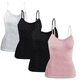 thumbnail image 1 of Set 4 Blusas Mujer Tirantes Unitalla Casual Blusa Crop Top Dama, 1 of 5