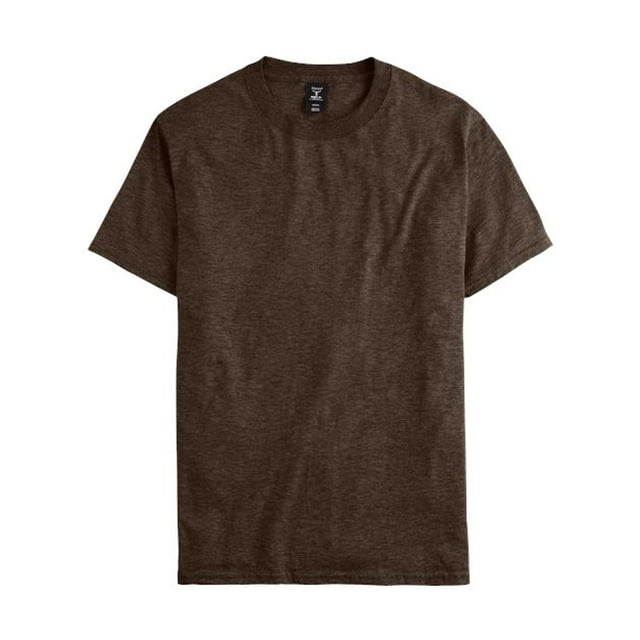Hanes Heather Brown 55 S