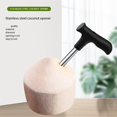 thumbnail image 4 of Stainless Steel Coconut Opener Tool, Straw Hole Maker Safe & Easy to Open Coconut Tool,, 4 of 6