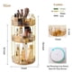 thumbnail image 3 of Organizador de maquillaje Aveniee con rotación de 360° para Vanity Gold, 3 of 6