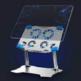 thumbnail image 4 of Freer Portable Laptop Stand with Cooling Fan for Dell for MacBook Home Office, 4 of 9
