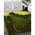thumbnail image 3 of Ahgly Company Tapis d'Intérieur Rectangulaire Transitionnel Gris Minuit Lavable à la Machine, 3 Pieds x 5 Pieds, 3 of 7