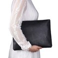 thumbnail image 2 of Guardoinrt Sac Enveloppe Robuste et Durable à la Mode et Polyvalent Pochettes Sac à Main Pochettes Pratiques Sac Gris 1Set, 2 of 6