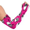 thumbnail image 2 of ALAZA Art Skull Line UV Sun Protection Arm Sleeves UPF 50+ Compression Cooling Sleeve 1 Pair, 2 of 7