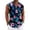 BI35_Red, variant on ADSSDQ Men Sleeveless Button Down Shirts Hawaiian Floral Print Summer Tank Tops for Beach Vacation Watermelon Red 2XL