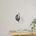thumbnail image 4 of Livex Lighting Home Basics Black Wall Sconce 1 Light Indoor Fixture, 4 of 4