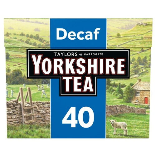Taylors of Harrogate Yorkshire Tea Decaf 40 Tea Bags