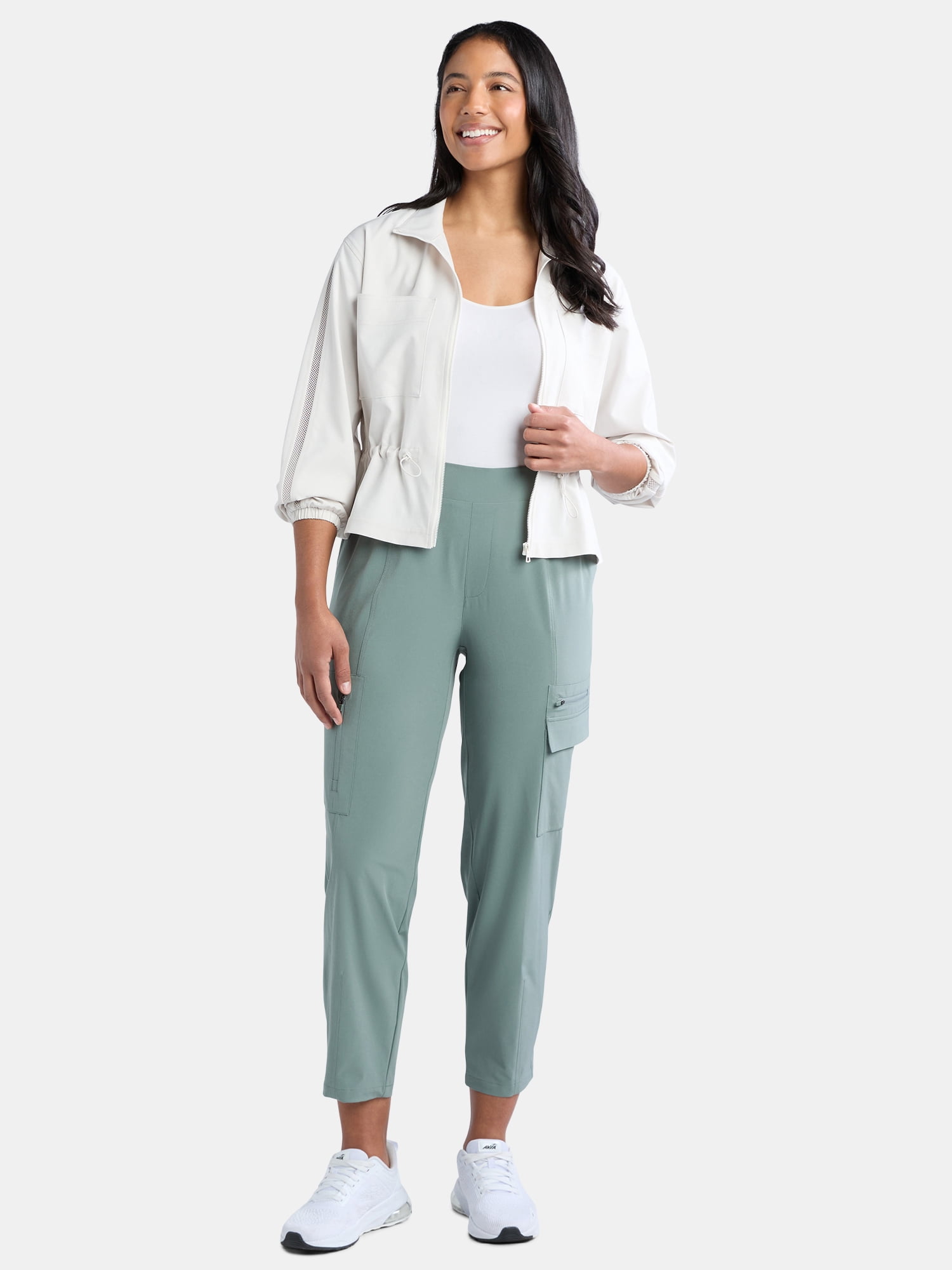 Avia Women's FeatherStretch Cargo Trouser Pants, Sizes XS-XXXL
