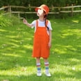 thumbnail image 2 of Wxirdiow Baby Boy Summer Clothes Newborn Baby Boy Outfit Embroidered Stripe Bubble Romper Sleeveless Bodysuit Summer Clothes Orange Size,6-7 Years, 2 of 9