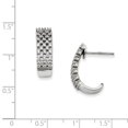 thumbnail image 2 of Sterling Silver & CZ Brilliant Embers Earrings QMP1412, 2 of 2