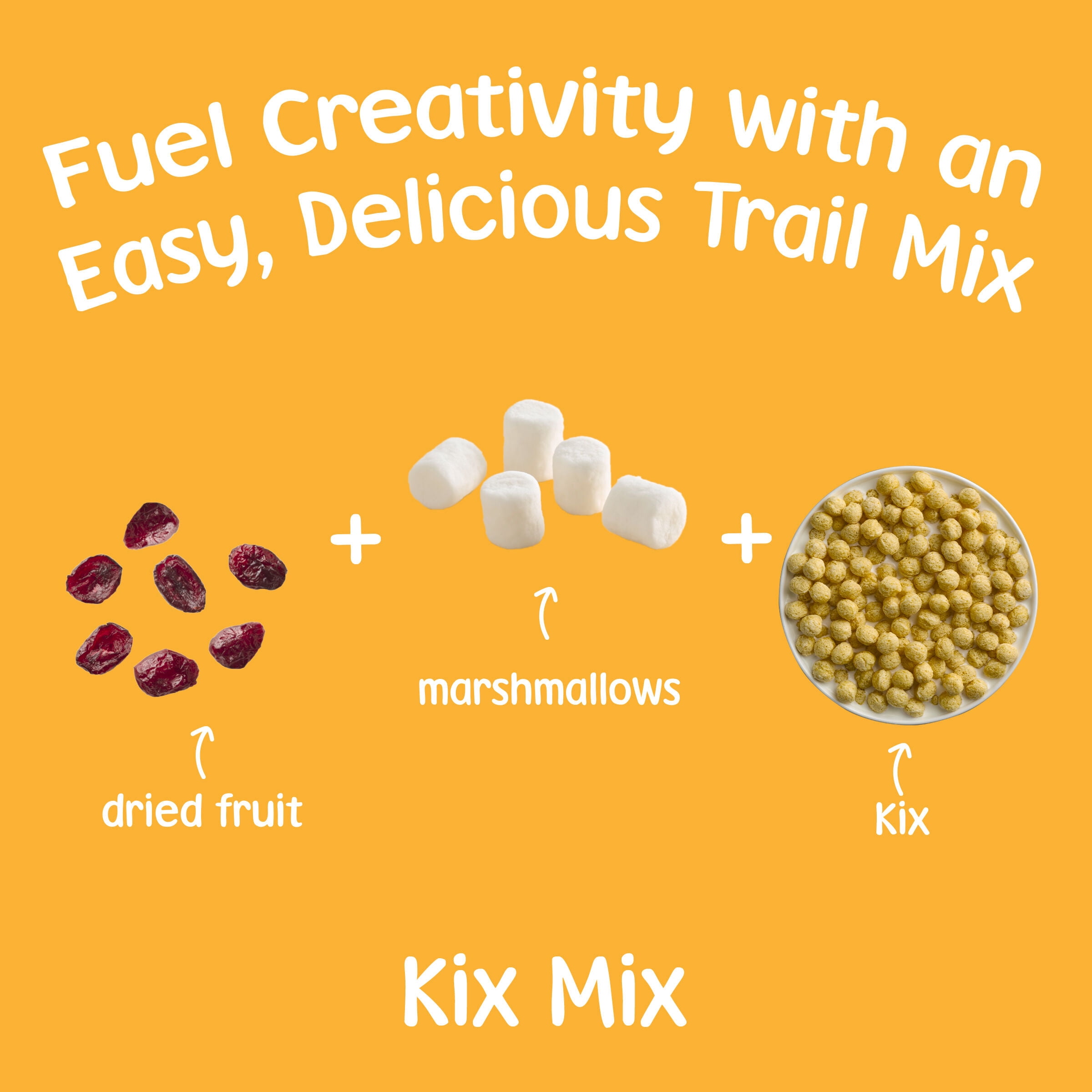 Kix Whole Grain Breakfast Cereal, Crispy Corn Cereal Puffs, Family Size, 18 oz (Pack 4)