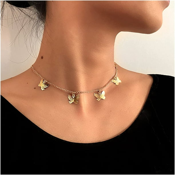 Cute best sale chain chokers