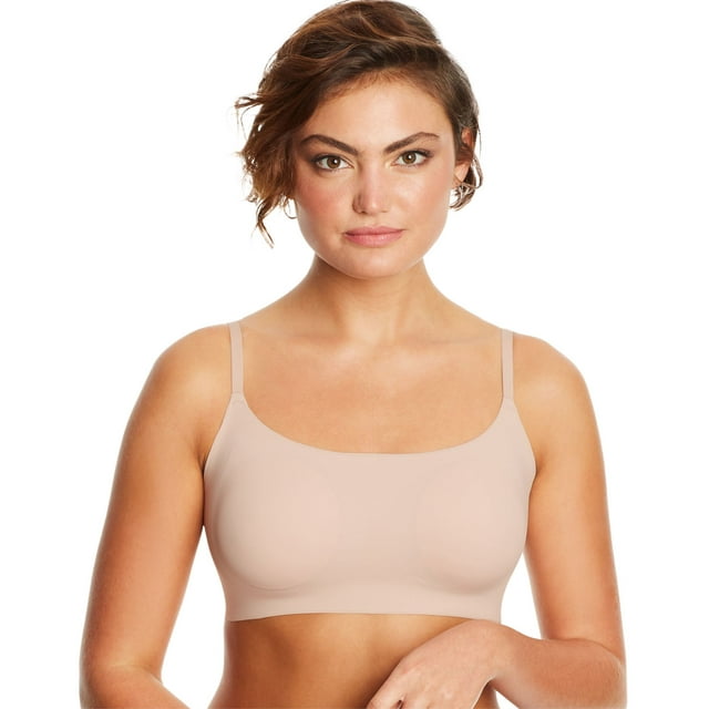 Maidenform Womens Modern Comfort Pullover Wireless Bra, M, Sandshell