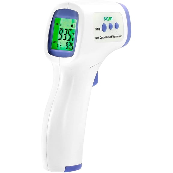 Non-Contact Thermometer for Body & Object Non-Touch Infrared Thermometer Indoor and Outdoor Adults, Kids, and Infants, Professional Temperature Measurement with Memory Function