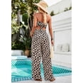 thumbnail image 6 of EASYBRAUS Women Printed Rayon Two Piece Pants Set Sleeveless Summer Vacation Outfit, 6 of 9