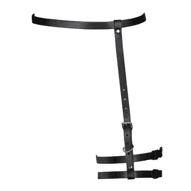 Arnés Punk para Mujer, Liguero, cinturo Ajustable, Cinturón para Pierna, Medias, Ropa para Discoteca jinwen Cinturón de arnés para el cuerpo de las mujeres