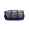 thumbnail image 1 of CSChome Laundry Hamper Laundry Basket Large Capacity Fine Mesh Foldable 3 Grid with Handle Dirty Clothing Storage Hamper, 1 of 6