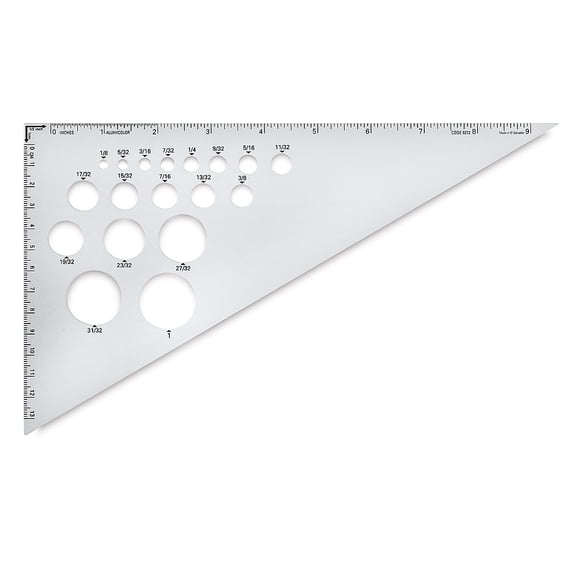 Ludwig Precision Aluminum Triangle - 10", 30-60-90 Degree