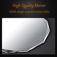 thumbnail image 5 of AUKTOPT 30'' x 40'' Beveled Edge Bathroom Vanity Mirror, Wall Mounted Mirror, Oval, 5 of 5