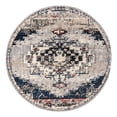 thumbnail image 2 of Unique Loom Tucson Collection Area Rug - Tubac (3' Round Gray/Black), 2 of 5
