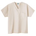 thumbnail image 1 of Fundamentals Unisex Short Sleeve V-Neck Scrub Top - 14000, 1 of 1