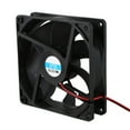 2X 92mm x 25mm 24V 2Pin Sleeve Bearing Cooling Fan for PC Case CPU