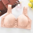 thumbnail image 2 of Women Plus Size Front Button Closure Bra Senior Older Push Up Wireless Comfort Everyday Bras Older Convenient Bras Strapless Medium Sports Bra for Women Sports Bra Packs Sports Bra Medium Running Bra, 2 of 6