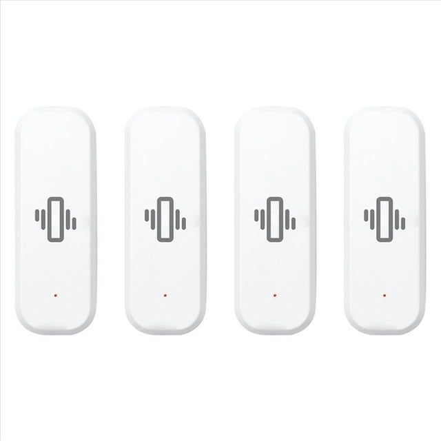 4X Sensor de Vibración Inteligente Zigbee, Detección, Notificación de la Aplicación Tuya Smart Life, Alarma de Vibración de Movimiento en Tiempo Real, Hogar Inteligente