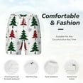 thumbnail image 5 of Balery Buffalo Plaid Christmas Trees Mens Swim Trunks Swim Shorts for Men Quick Dry Inseam Beach Shorts with Compression Liner Pocket-XX-Large, 5 of 9