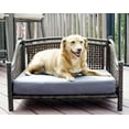 thumbnail image 3 of Iconic Pet Maharaja Rattan Pet Bed – Indoor/Outdoor, 3 of 12
