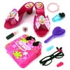 Always Fashionable 4 Pretend Play Toy Fashion Beauty Playset w/ Assorted Hair & Beauty Accessories