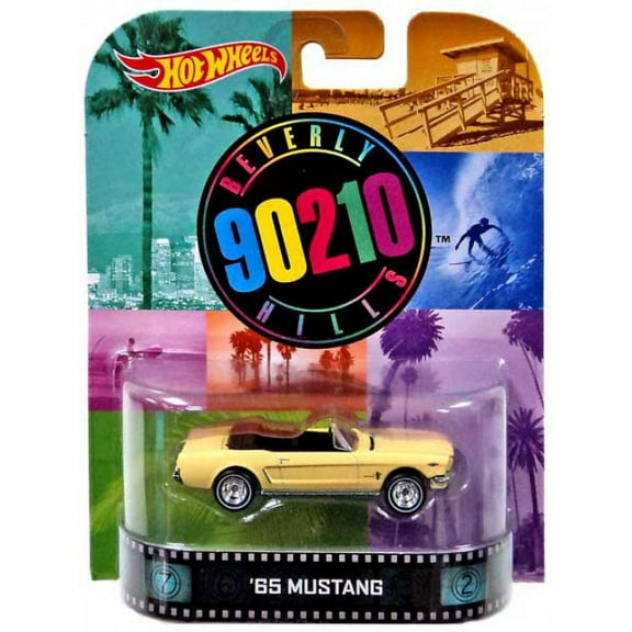 Hot Wheels Retro '65 Mustang Diecast Car