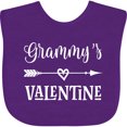 thumbnail image 3 of Inktastic Grammy Valentine Grandchild Boys or Girls Baby Bib, 3 of 4