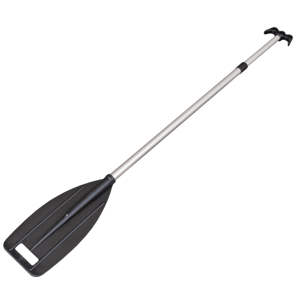 Pactrade Marine Boat Kayak Raft Floating Set of 2 Telescopic 45'' - 72'' Oar Paddle & Hook Anodized Aluminum Shaft (2 pcs)