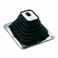 thumbnail image 1 of Hurst Shifter Boot 1147494 For Use With Large Hole Shifters; Black; Rubber; With Chrome Trim Plate And Mounting Hardware, 1 of 1