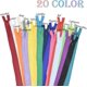 thumbnail image 3 of 40 Uds. Cremalleras invisibles de nailon para coser a medida manualidades, vestidos, faldas, almohadas Diy Crafter's Special (color mezclado/16 pulgadas), 3 of 4