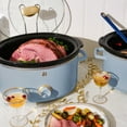 Beautiful 8QT Slow Cooker, Cornflower Blue by Drew Barrymore