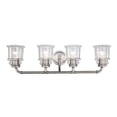 thumbnail image 2 of Woodbridge Lighting Elliot 19554 4-Light Metal Bath in Antique Nickel, 2 of 5